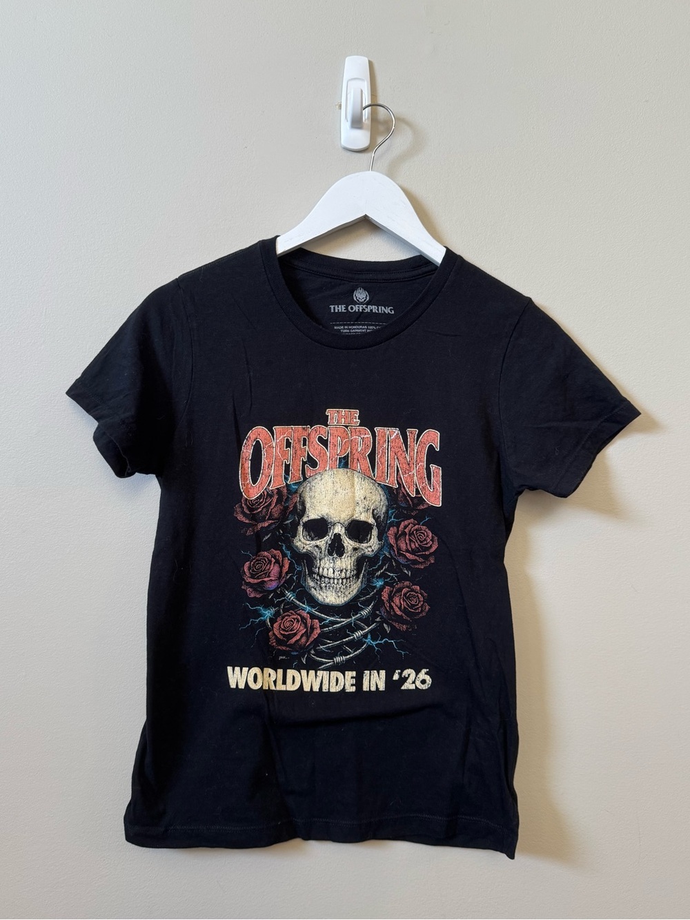 The offspring worldwide in ‘26 short sleeve concert graphic t-shirt